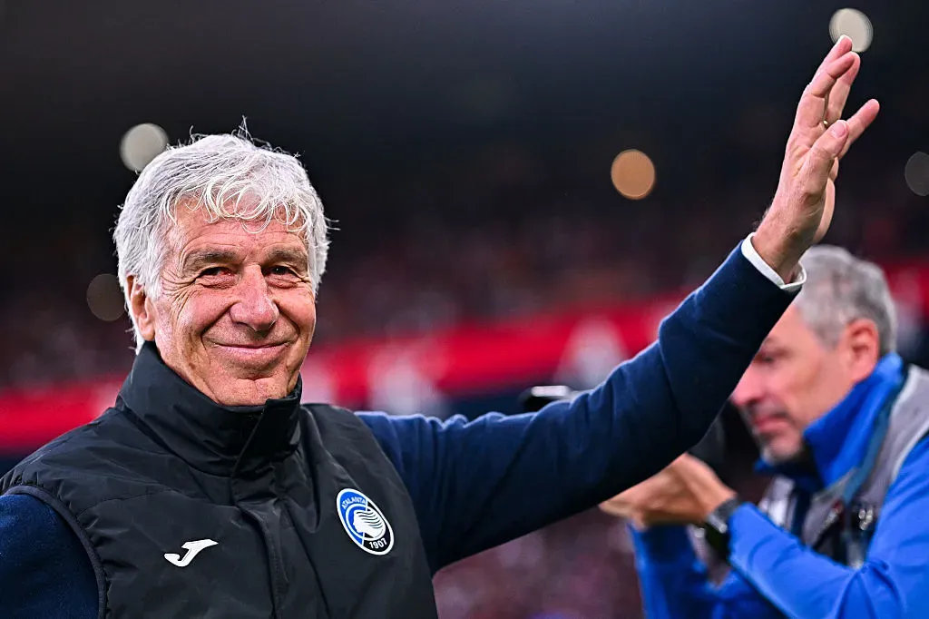 Gian Piero Gasperini, treinador da Atalanta. Foto: Getty Images