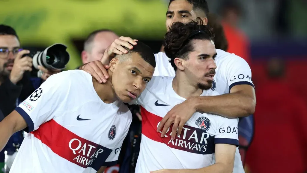 Vitinha poderá reencontrar Kylian Mbappé, agora no Real Madrid. Foto: Clive Brunskill/Getty Images