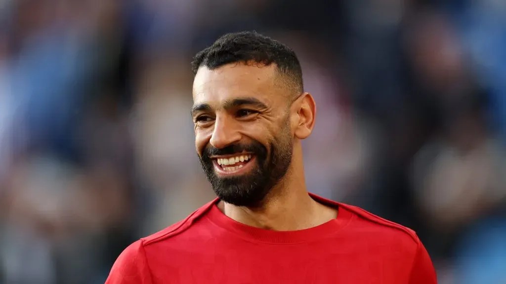 Mohamed Salah ainda pode chegar à Bota de Ouro. Foto: ulian Finney/Getty Images