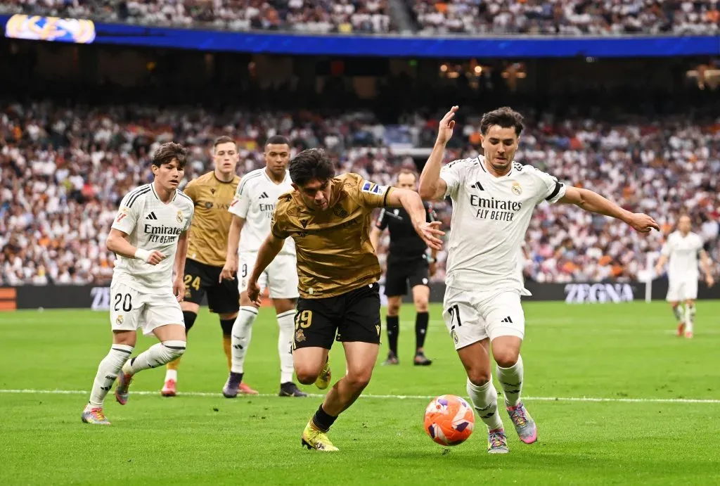Real Madrid vence Real Sociedad. Foto: Getty Images