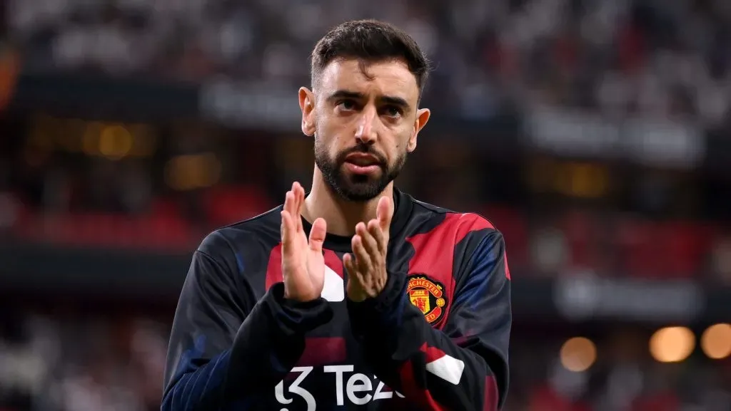 Bruno Fernandes é cobiçado na Arábia Saudita. Foto: Justin Setterfield/Getty Images