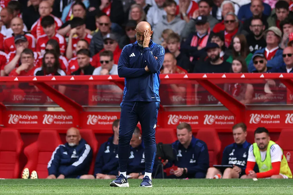 Nuno Espírito Santo, treinador do Forest. Foto: Getty Images