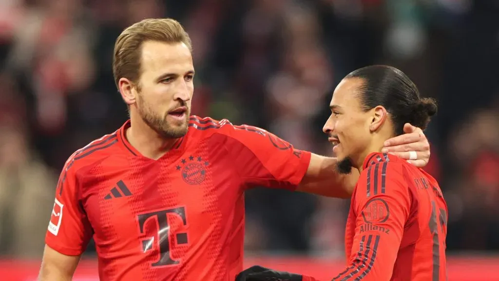 Leroy Sané pode rumar ao antigo clube de Harry Kane, o Tottenham. Foto: Adam Pretty/Getty Images