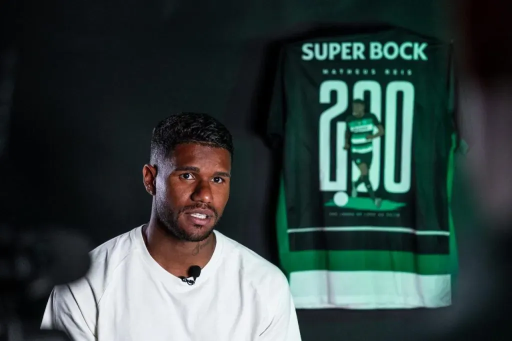 Matheus Reis tem estado no centro da polémica. Foto: Sporting CP.