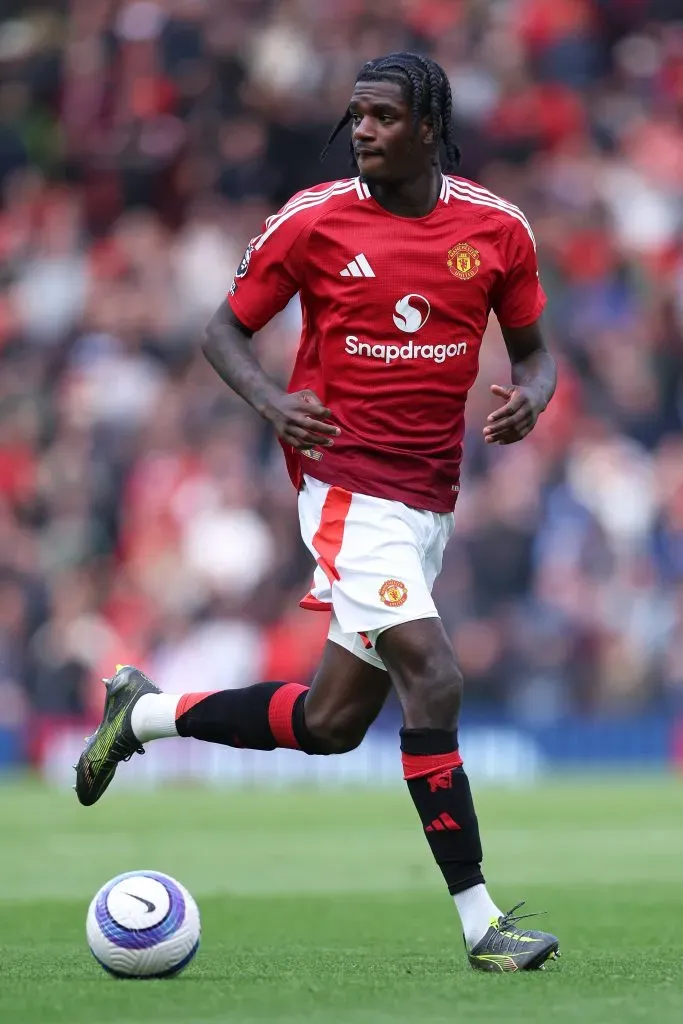 Ayden Heaven, jogador do Manchester United. Foto: Getty Images