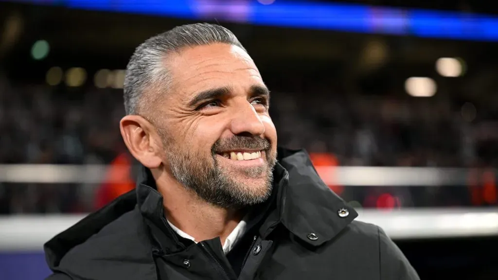 Rui Borges só quer falar do futuro do Sporting. Foto: Stuart Franklin/Getty Images