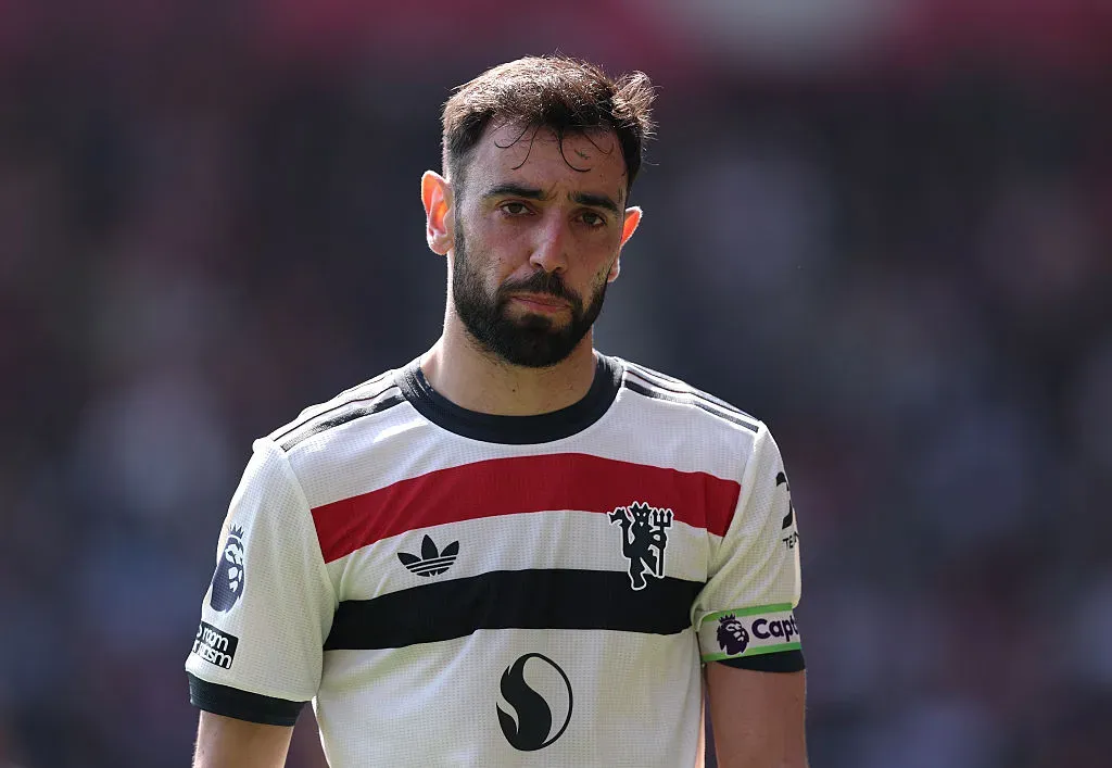 Bruno Fernandes viveu grande época no Manchester United. Foto: Getty Images