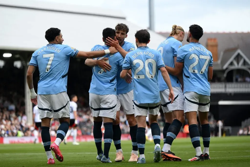 O trio luso do City estará igualmente no Mundial de Clubes. Foto: Alex Broadway/Getty Images.