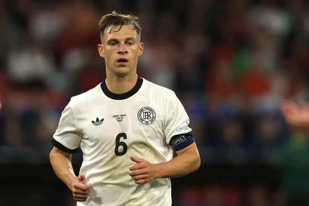Joshua Kimmich no Alemanha x Portugal. Foto: Getty Images