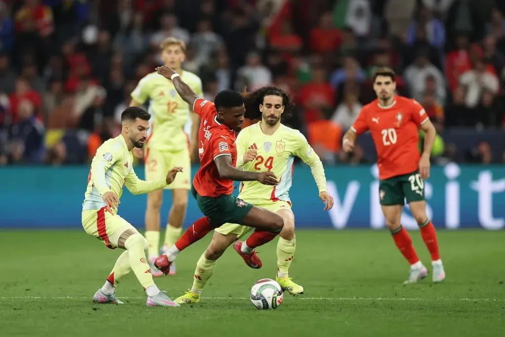 Portugal vence Espanha. Foto: Getty Images