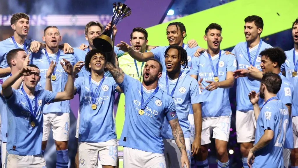 Manchester City, campeão em título do Mundial de Clubes. Foto: Getty Images