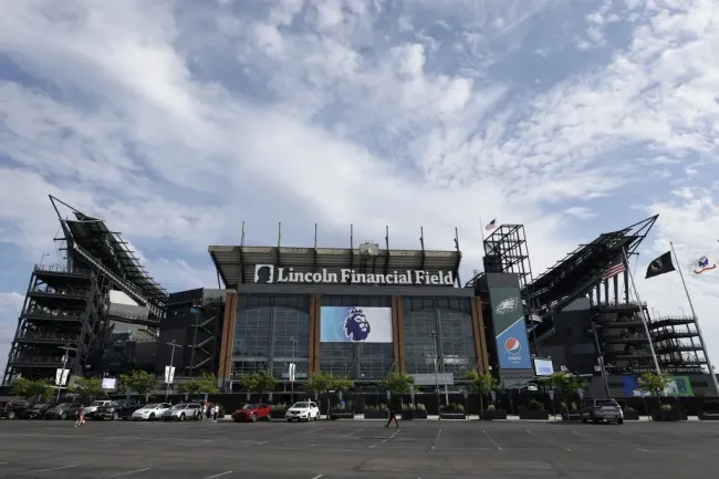 O Lincoln Financial Field, em Filadélfia. Foto: Adam Hunger/Getty Images.