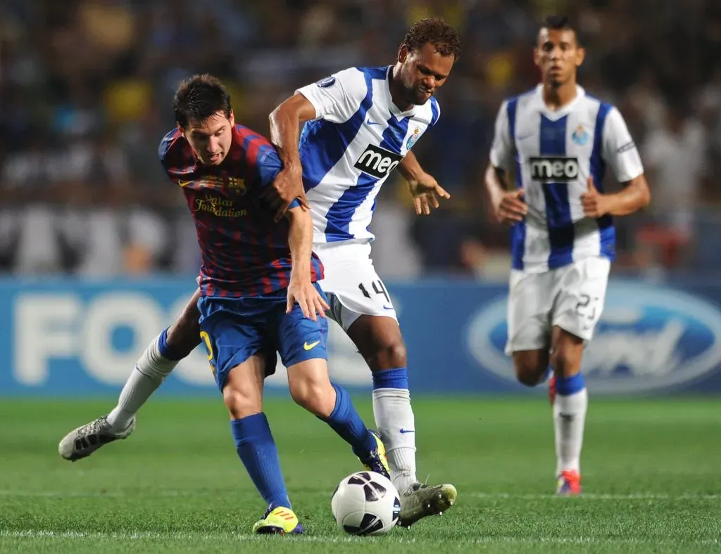 Messi a jogar contra o Porto, em 2011. Foto: Jasper Juinen/Getty Images.