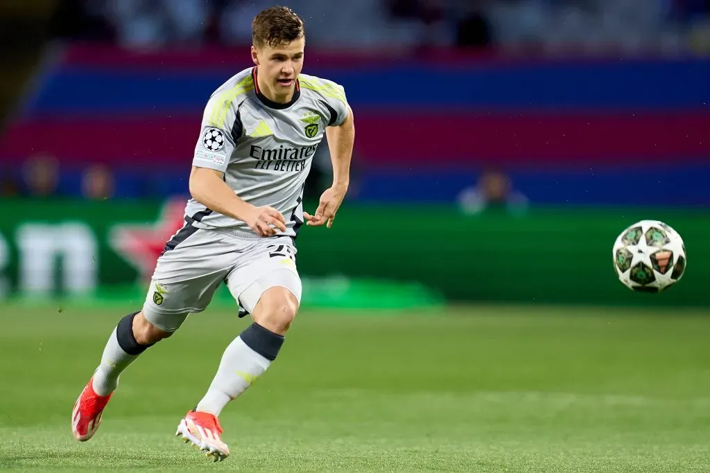 Samuel Dahl, jogador do Benfica. Foto: Getty Images