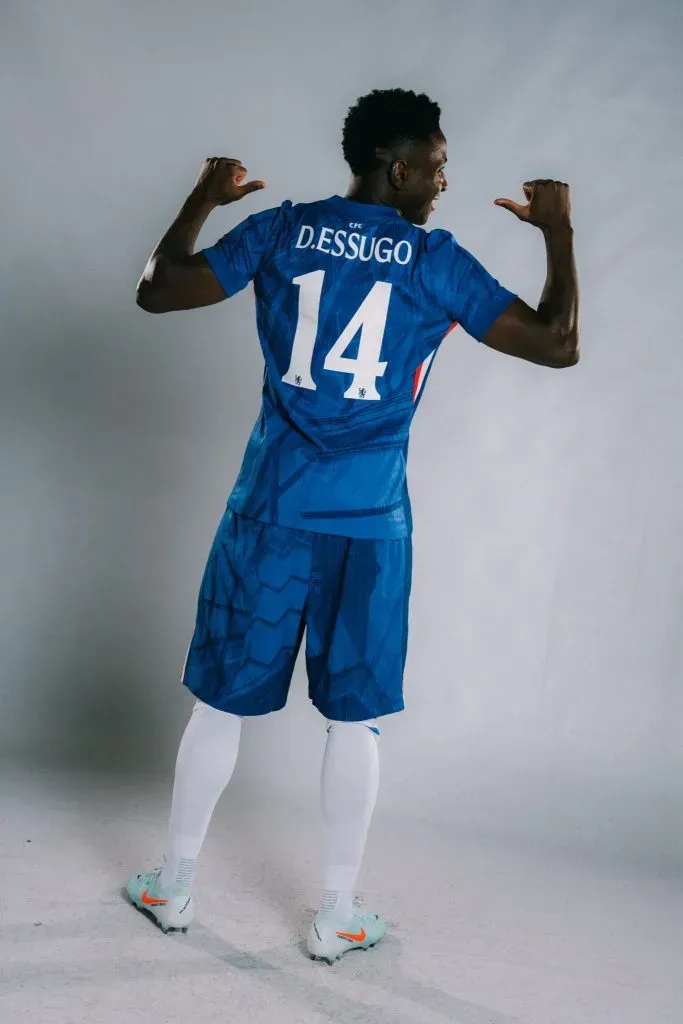 Essugo estreou-se oficialmente pelos blues. Foto: Chelsea FC.