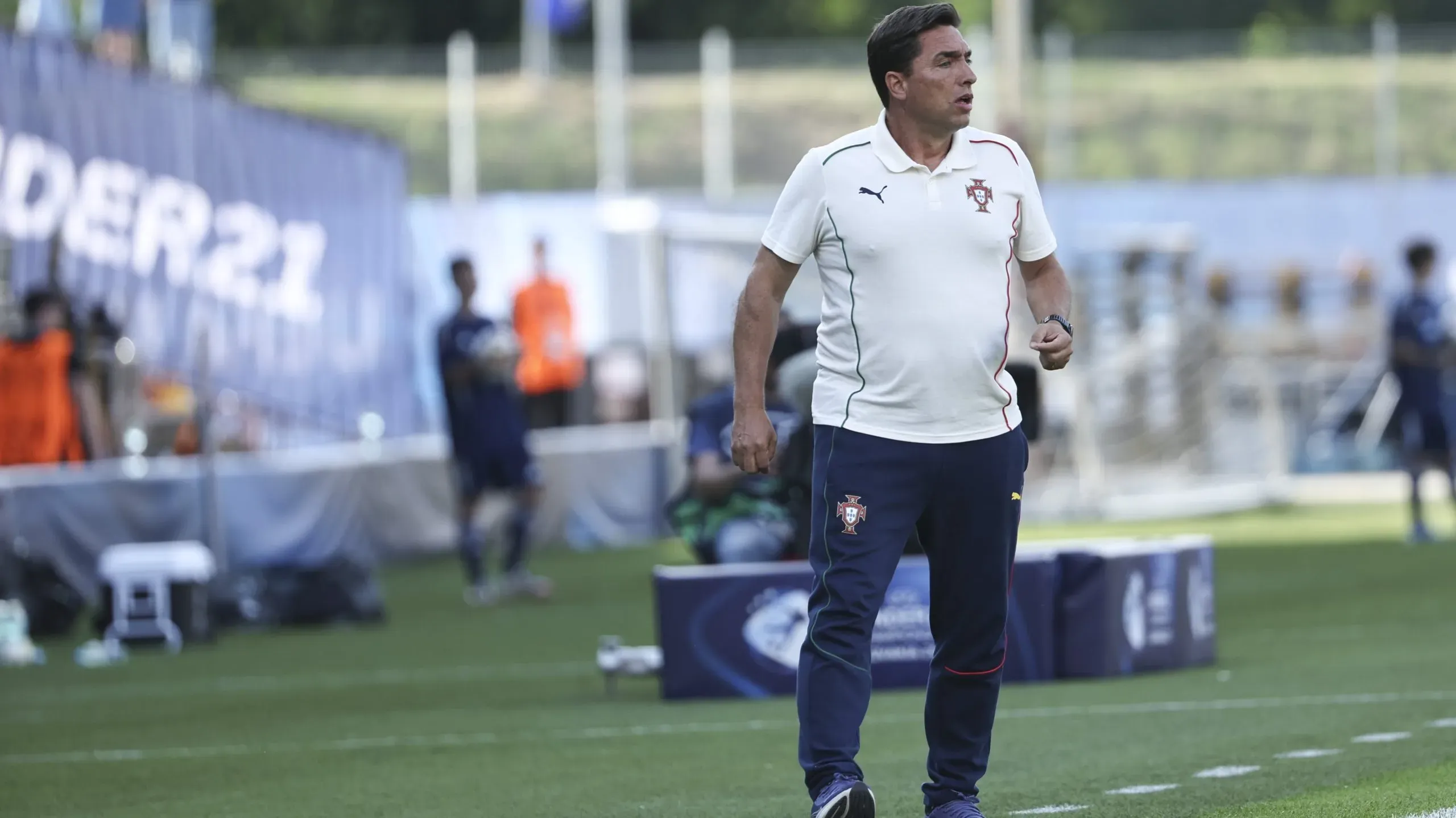 Rui Jorge não quer um grupo deslumbrado após as goleadas sobre Polónia (5-0) e Geórgia (4-0).Foto: Federação Portuguesa de Futebol (FPF)