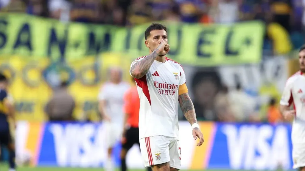 Otamendi marcou pelo Benfica no Mundial de Clubes. Foto: Megan Briggs/Getty Images