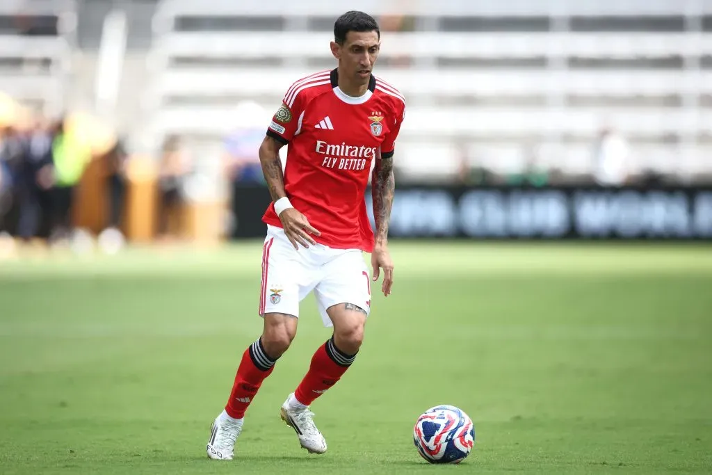 Ángel Di María, jogador do Benfica. Foto: Getty Images