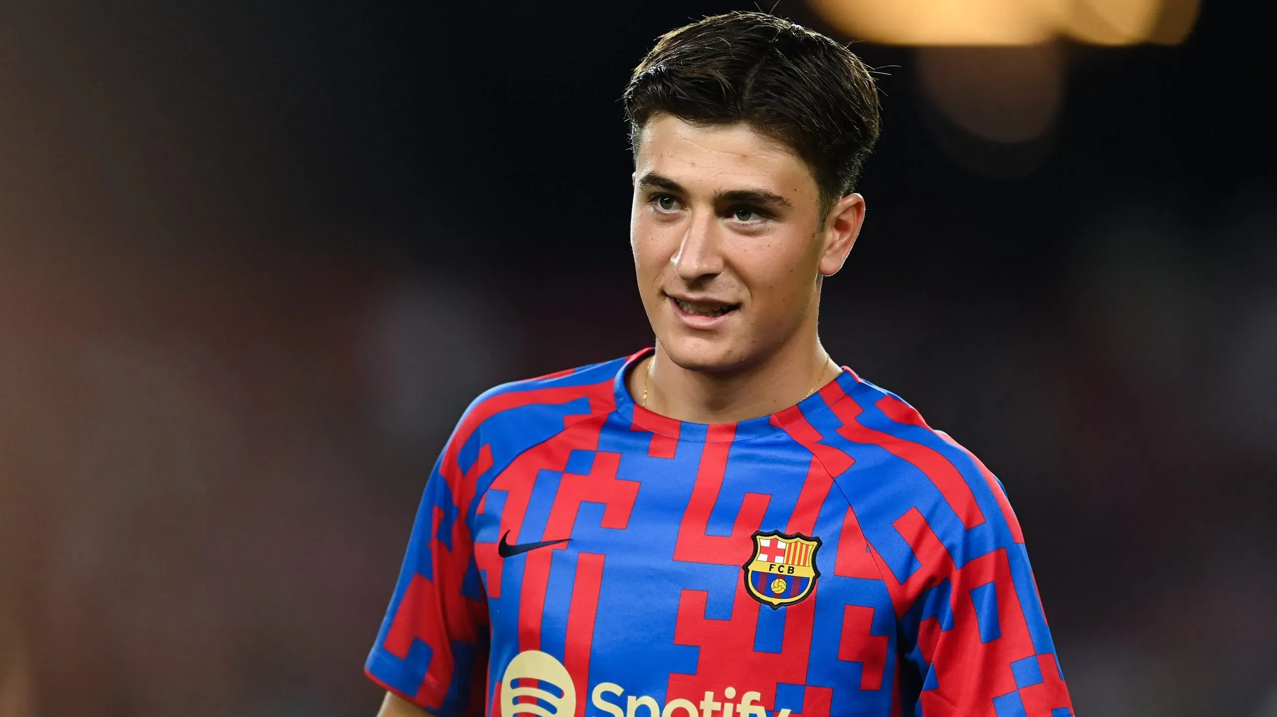 Pablo Torre entra, em 2025/26, no último ano de contrato com o Barcelona.Foto: David Ramos/Getty Images