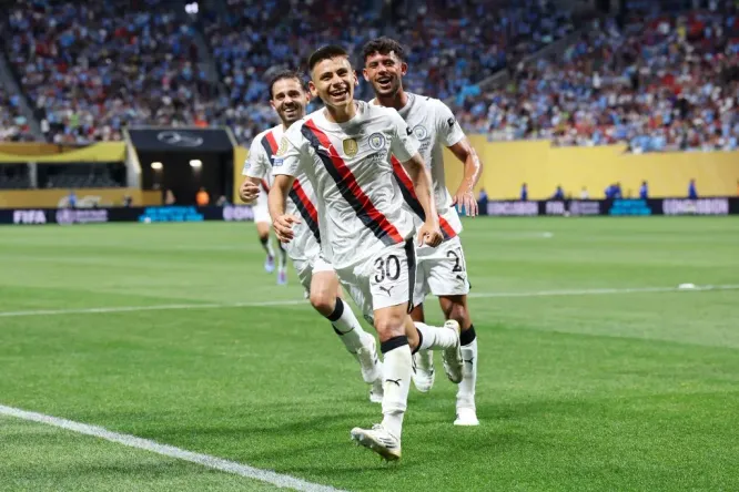 O Manchester City “dominou” a fase de grupos desta edição do Mundial. Foto: Getty Alex Grimm/Getty Images.