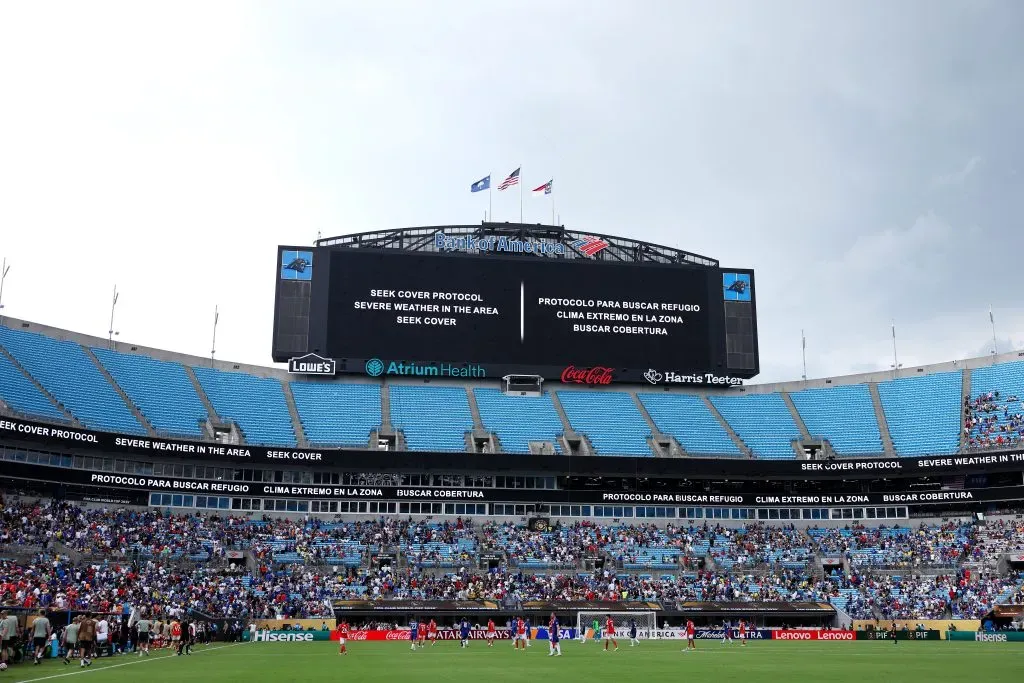 Benfica x Chelsea interrompido devido a tempestade. Foto: Getty Images