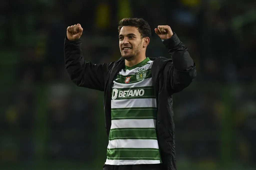 Pedro Gonçalves em ação pelo Sporting. Foto: Getty Images