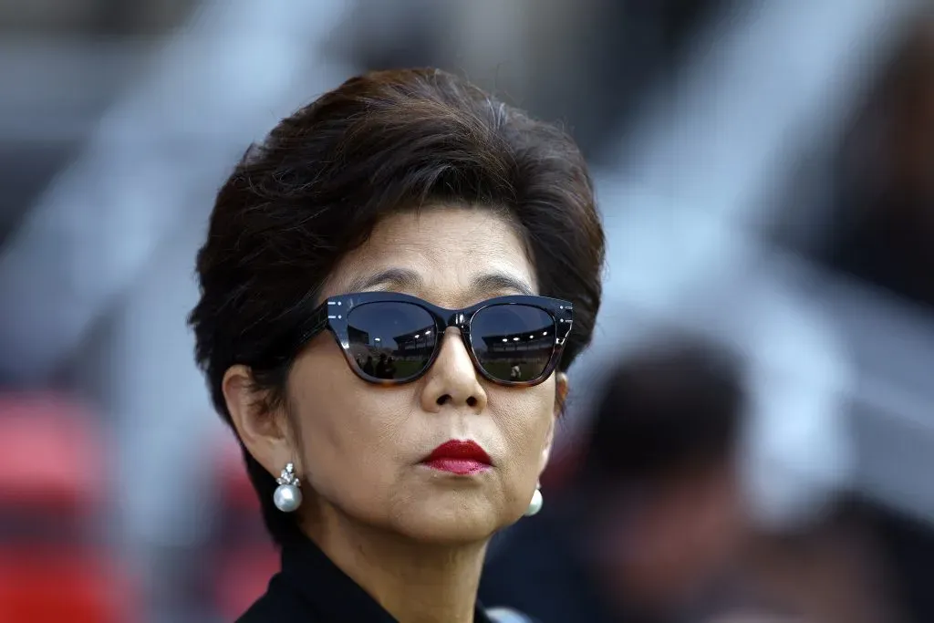 Michele Kang, nova presidente do Lyon. Foto: Getty Images