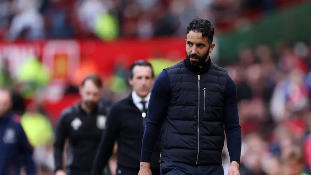 Ruben Amorim, treinador do Manchester United