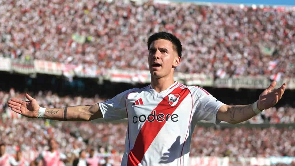 Franco Mastantuono é alvo de Real Madrid e PSG. Foto: Getty