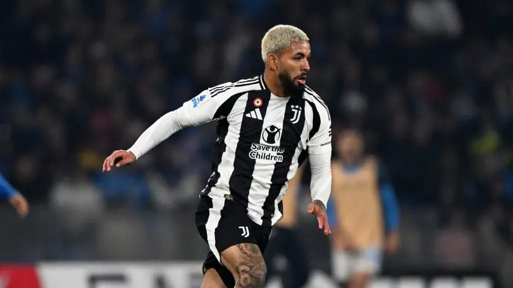 DOuglas Luiz vai sair da Juventus e italianos querem Hjulmand para o seu lugar. Foto: Francesco Pecoraro/Getty Images