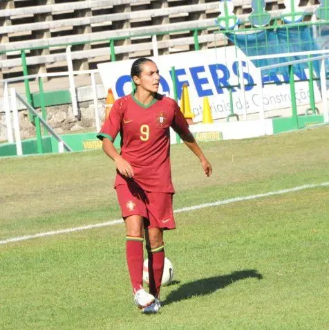 Carla Couto fez 29 golos em 145 jogos por Portugal. Foto: Facebook Carla Couto.