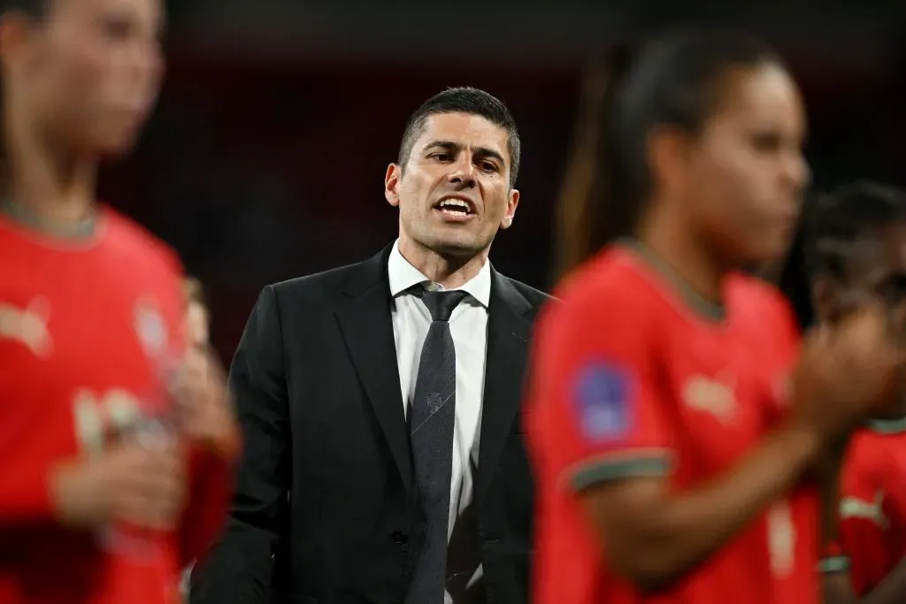 Francisco Neto, o selecionador de Portugal. Foto: Mike Hewitt/Getty Images.