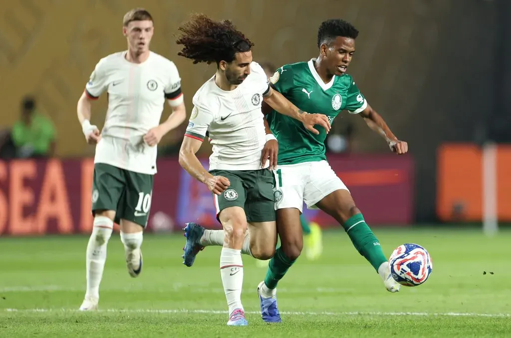 O Palmeiras “deu luta”, mas não conseguiu eliminar o Chelsea. Foto: Francois Nel/Getty Images.