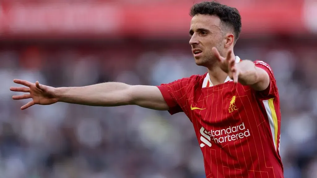 Diogo Jota, jogador da Seleção Portuguesa e do Liverpool. Foto: Getty Images