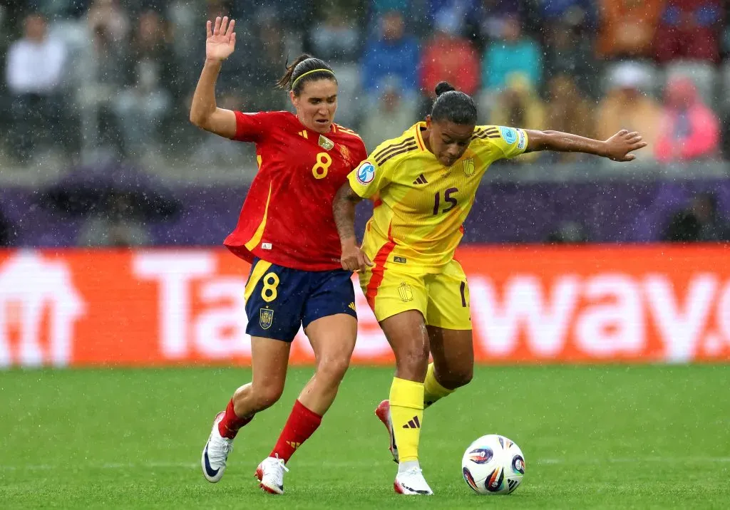Espanha vence Bélgica. Foto: Getty Images
