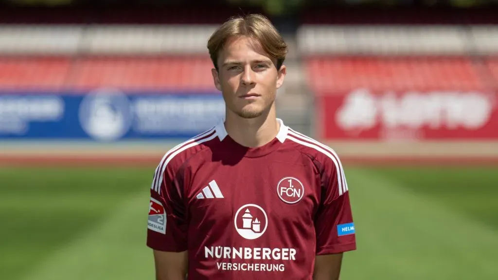 Casper Jander no arranque da época 2024/25 do Nuremberga. Foto: Christian Kaspar-Bartke/Getty Images