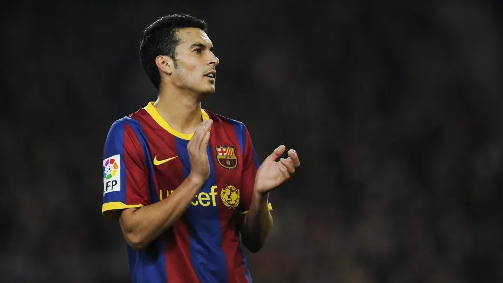 Pedro, hoje na Lazio, colecionou títulos no Barcelona. Foto: David Ramos/Getty Images