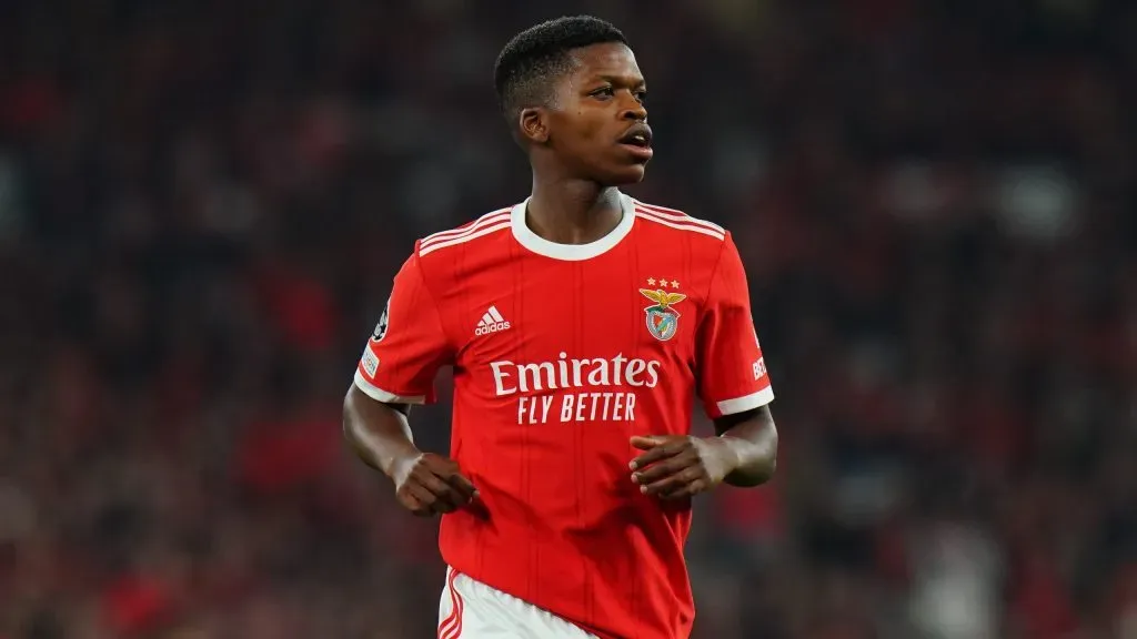 Florentino, do Benfica, é disputado no mercado. Foto: Getty