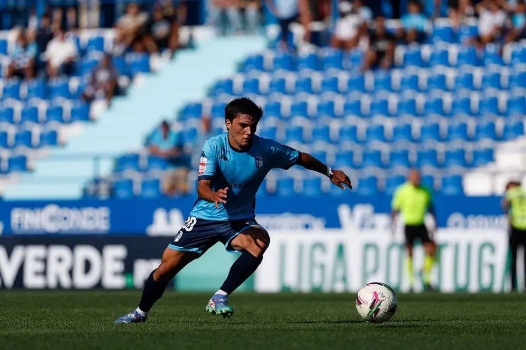 Diogo Nascimento brilhou no Vizela. Foto: site oficial do Vizela