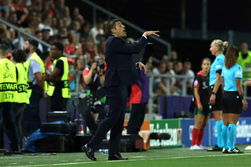 Francisco Neto, selecionador feminino de Portugal. Foto: Getty Images
