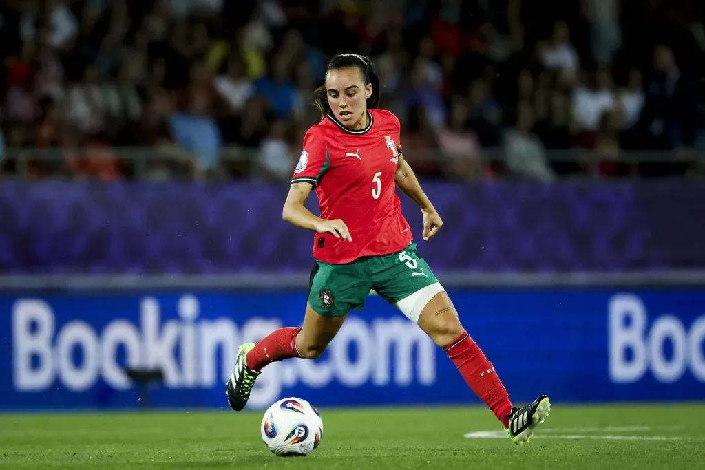 Joana Marchão, jogadora do Servette. Foto: FPF