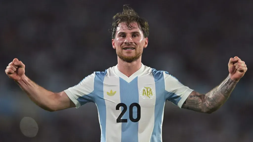 Alexis Mac Allister é campeão do mundo pela Argentina. Foto: Marcelo Endelli/Getty Images