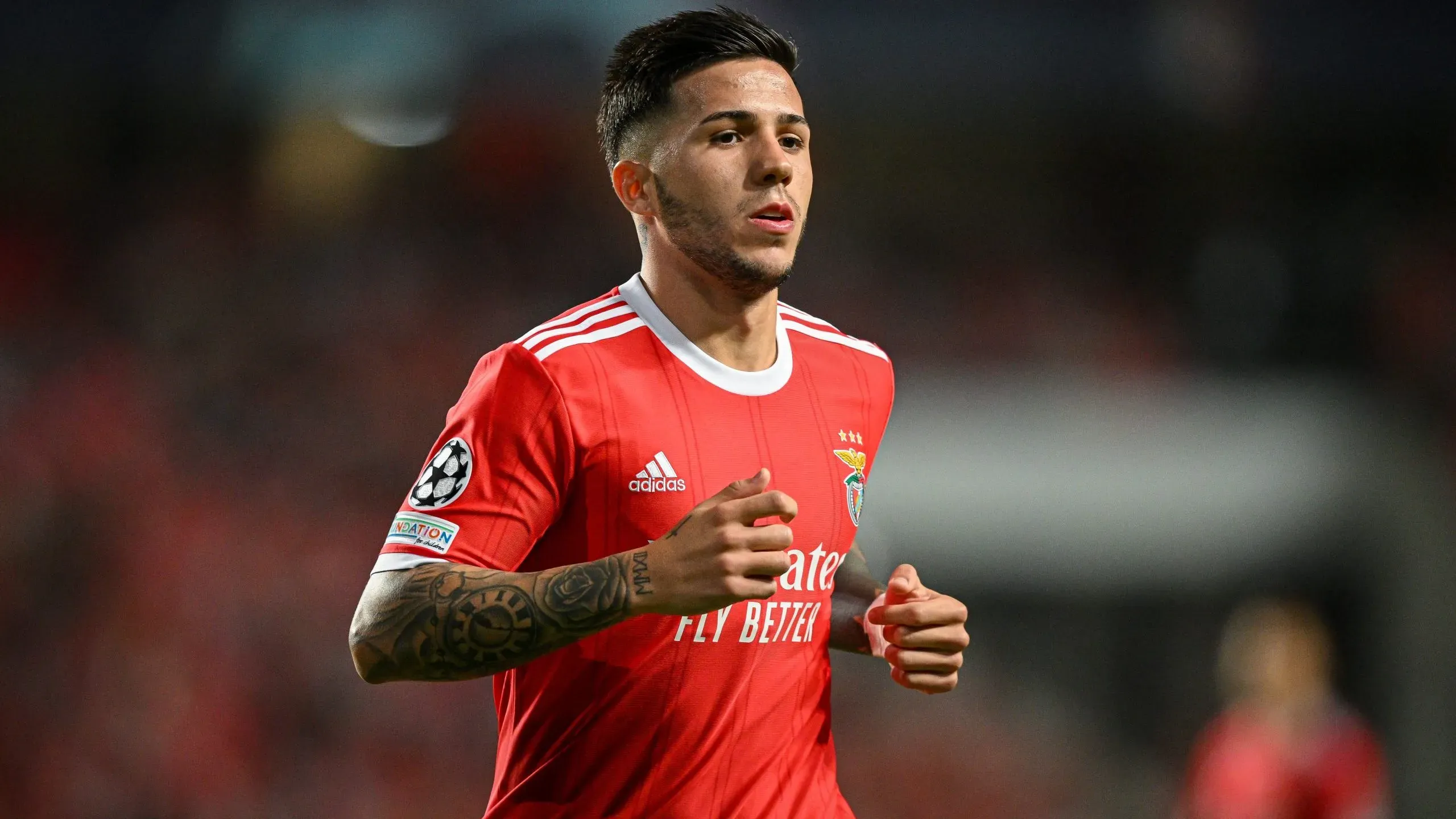Enzo Fernández, ex-jogador do Benfica. Foto: Getty Images