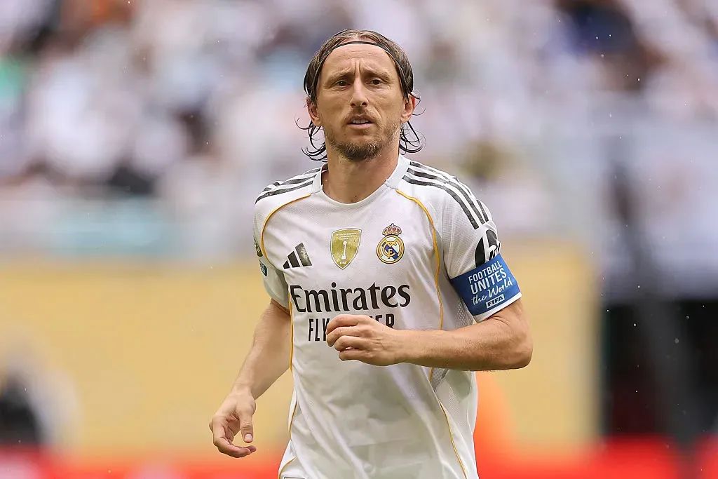 Luka Modric durante o Mundial de Clubes. Foto: Getty Images