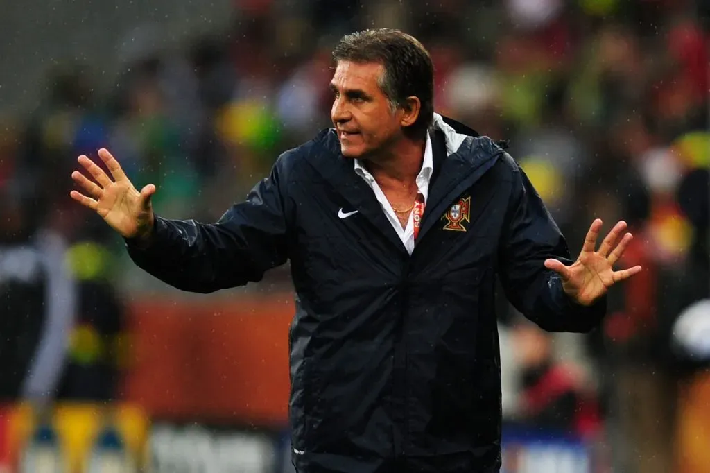 Queiroz foi selecionador nacional de Portugal. Foto Jamie McDonald/Getty Images.