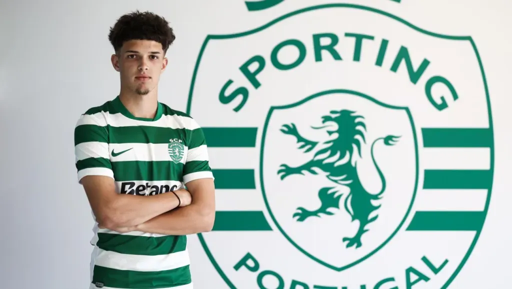Sporitng renovou contrato de Flávio Gonçalves até 2030. Foto: Sporting CP