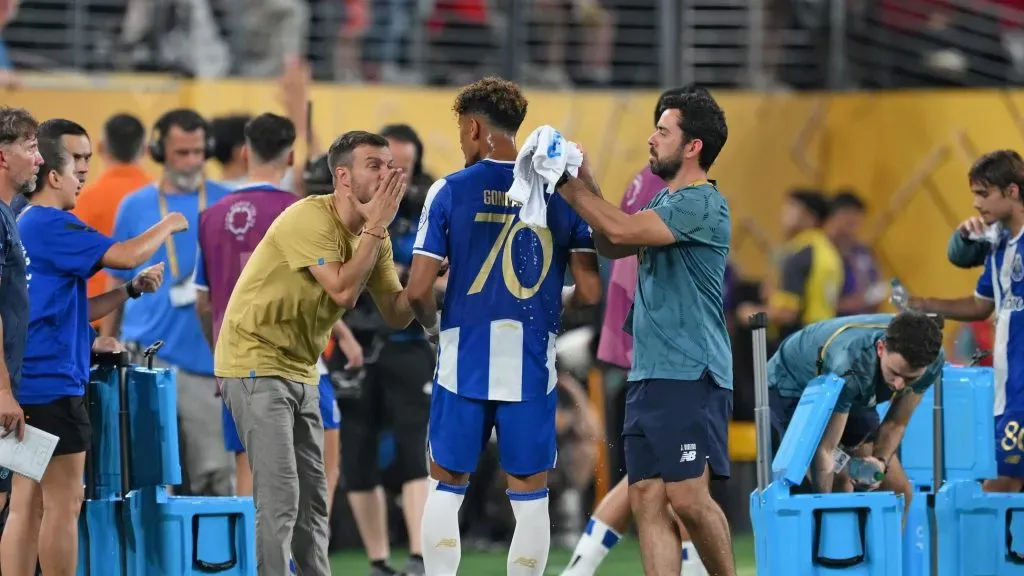 Gonçalo Borges em ação pelo FC Porto no Mundial de Clubes. Foto: David Ramos/Getty Images