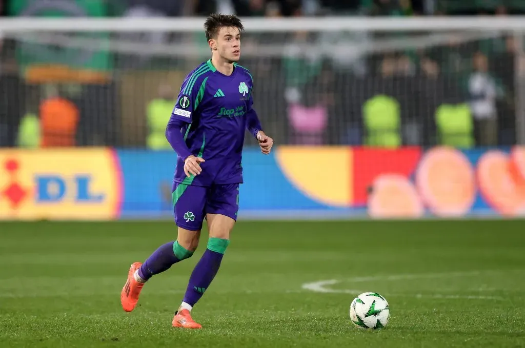 Georgios Vagiannidis, jogador do Panathinaikos. Foto: Getty Images