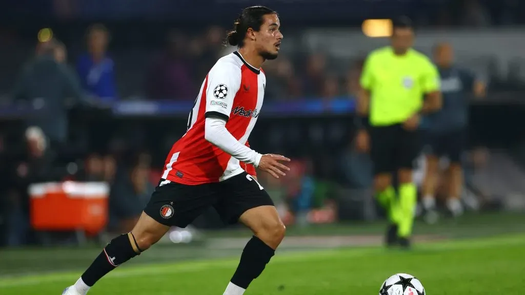 Moussa, do Feyenoord, é alvo do Benfica. Foto: Getty
