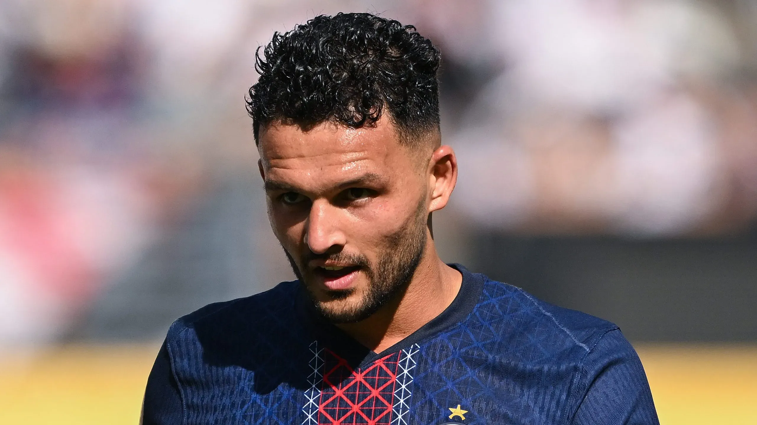 Gonçalo Ramos não é titular indiscutível no PSG, mas constitui arma importante para Luis Enrique e funciona como alternativa à habitual formatação do ataque. Foto: David Ramos/Getty Images